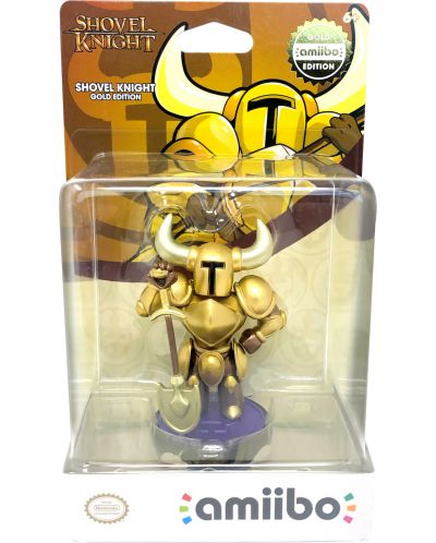 Figurina Nintendo amiibo - Shovel Gold Knight [Shovel Knight] - 2
